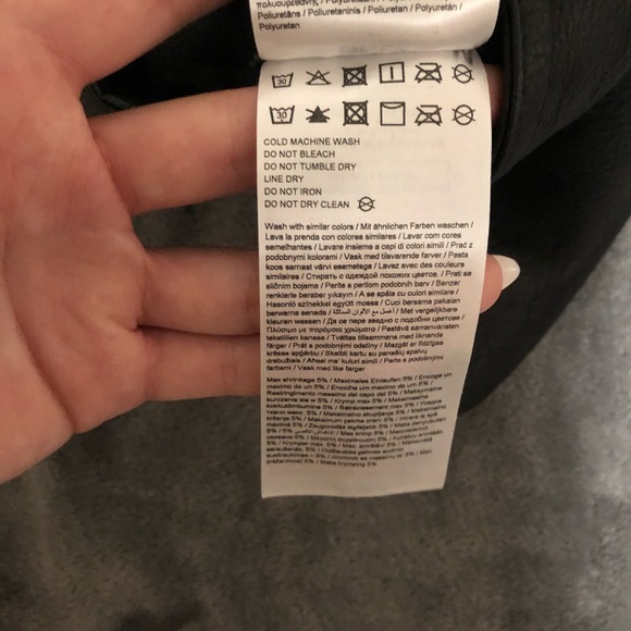 M BY MENDOCINO faux leather skirt - Picture 5 of 5